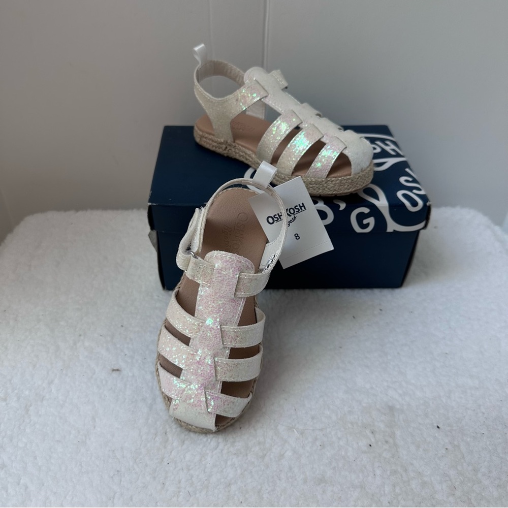 Toddler Girls OshKosh B'gosh Ashby Glitter Sandals